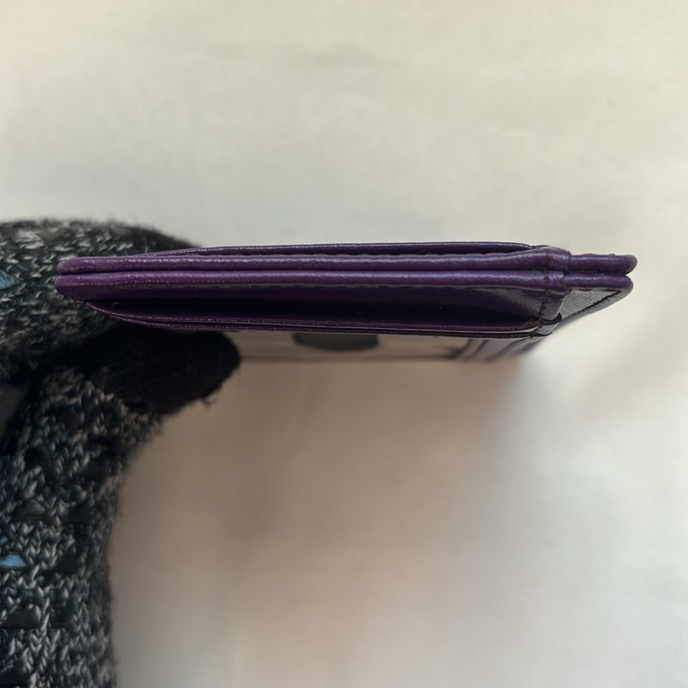 Gold Horse Card Holder – Purple – EUC - Picture 6 of 11